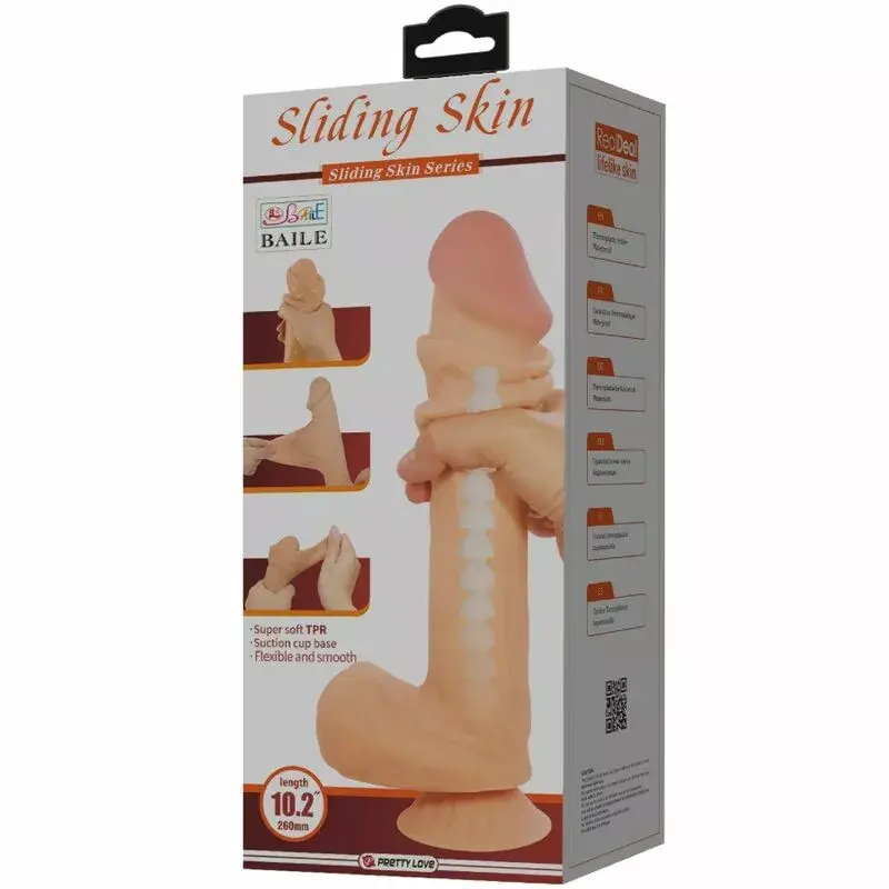 Дилдо pretty love Sliding Skin Series 26 см Photo 7