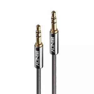 Audio Cable Lindy 0.5m 3.5mm Cromo Line