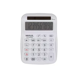 Калькулятор MAUL ECO MJ555 Настольный 10 Цифр Солнечный Белый