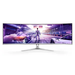 Philips Evnia 8000 49M2C8900L/00 Computer Monitor 124.2 cm (48.9") Dual QHD QD-OLED 5120 x 1440 Pixels 32:9 White
