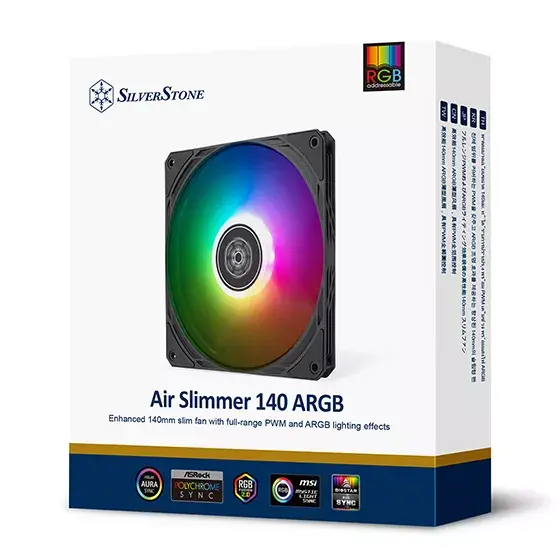 Ventilators Silverstone SST-AS140B-ARGB Photo 10