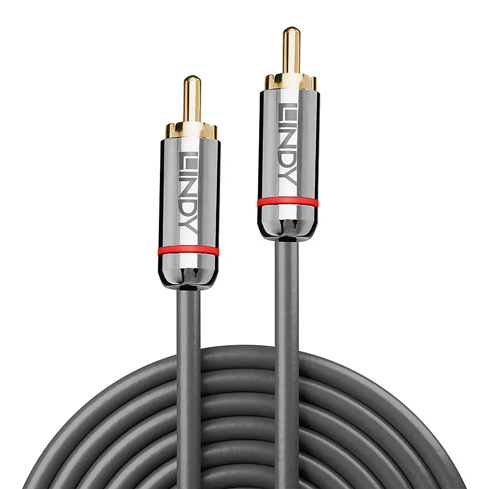 Digitālais fono audio kabelis Lindy 3m Cromo Line Photo 2