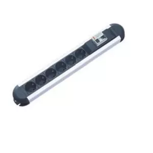 Удлинитель Bachmann PRIMO 1.75м 6 AC розеток для внутреннего использования алюминий черный