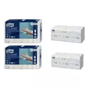 Бумажные полотенца Tork Xpress H2 Premium Interfold 2-слойные 2040 штук (MPN 100888)