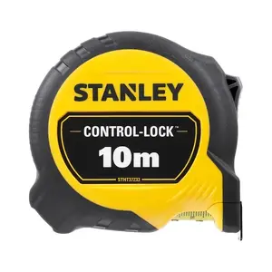 Tape Measure Stanley STHT37233-0 10 m Yellow Width 90 mm Depth 50 mm Height 150 mm