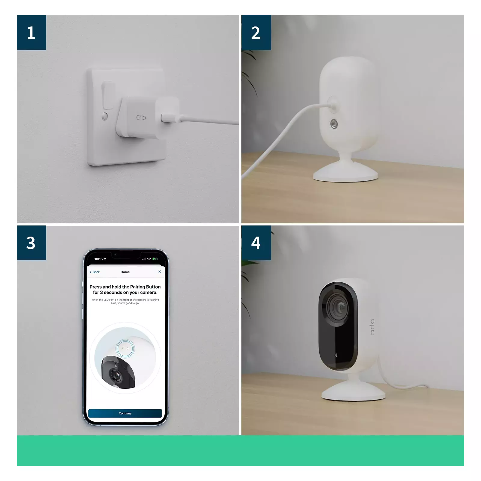 IP security camera Arlo Essential 2K Indoor Security Camera
