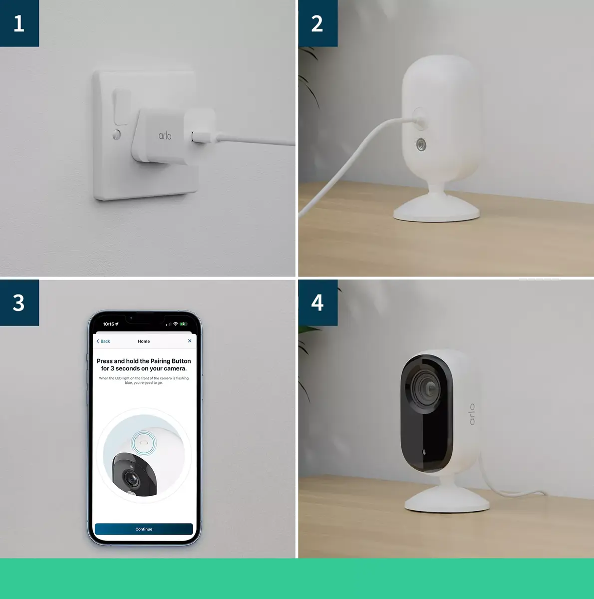 IP камера безопасности Arlo Essential 2K Indoor Security Camera Photo 6