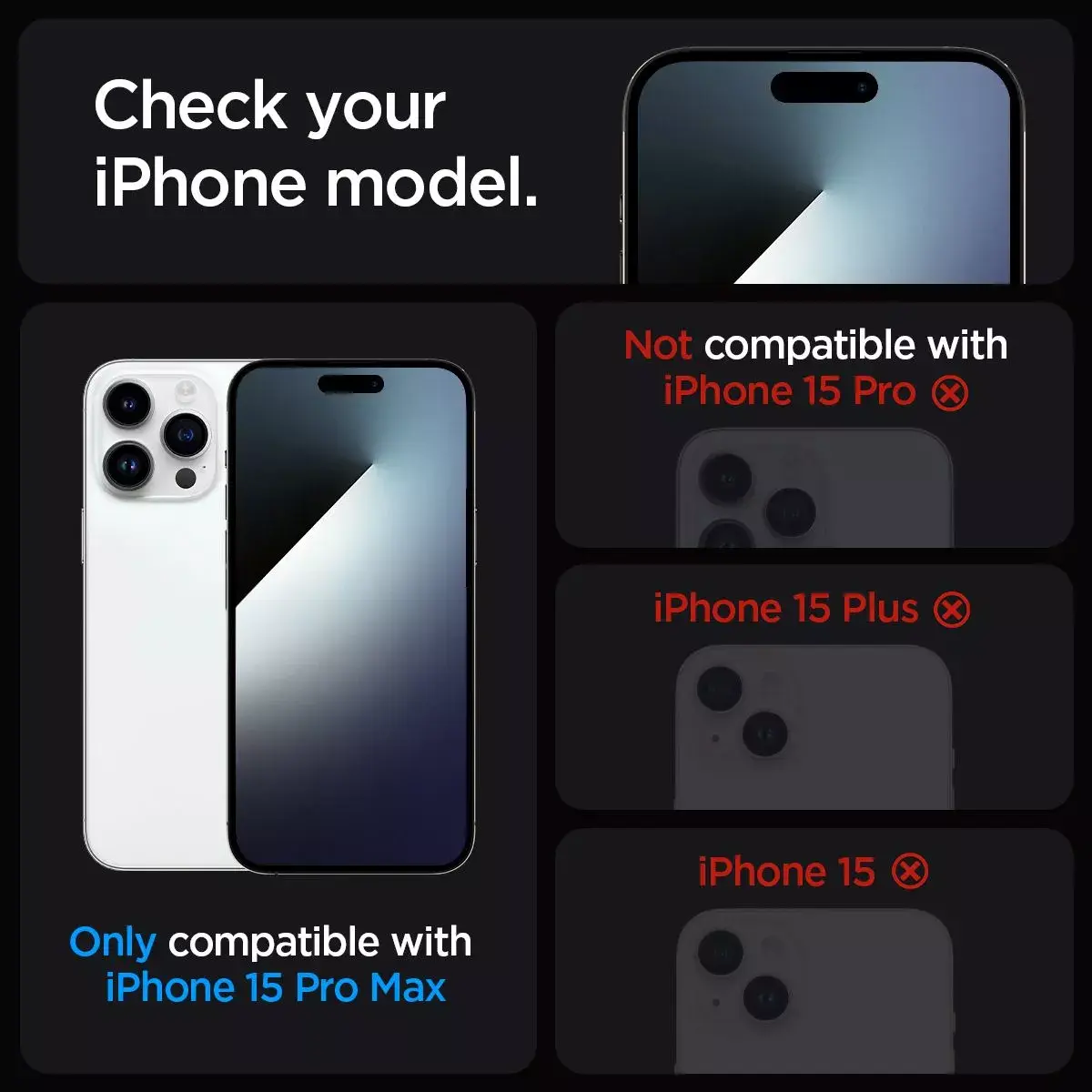 Spigen AGL07118 matēta ekrāna aizsargplēve iPhone 15 Pro Max Photo 2