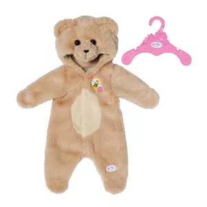 Leļļu kombinezons ZAPF BABY born Bear Suit 43 cm salokāms no 3 gadiem