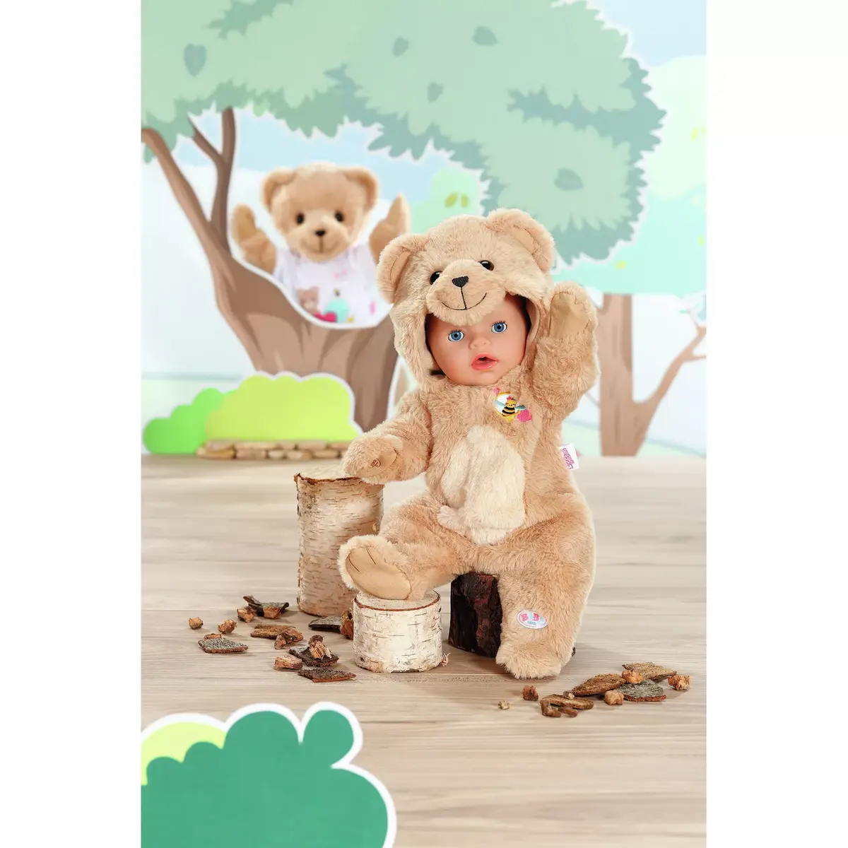 Комбинезон для куклы ZAPF BABY born Bear Suit 43 см Photo 6