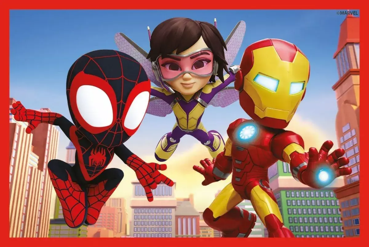 Clementoni Kubiņi 6 gab. Spidey and His Amazing Friends Photo 7