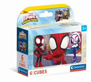 Clementoni 40661 Spidey And His Amazing Friends Picture Blocks for Toddlers from 2 Years