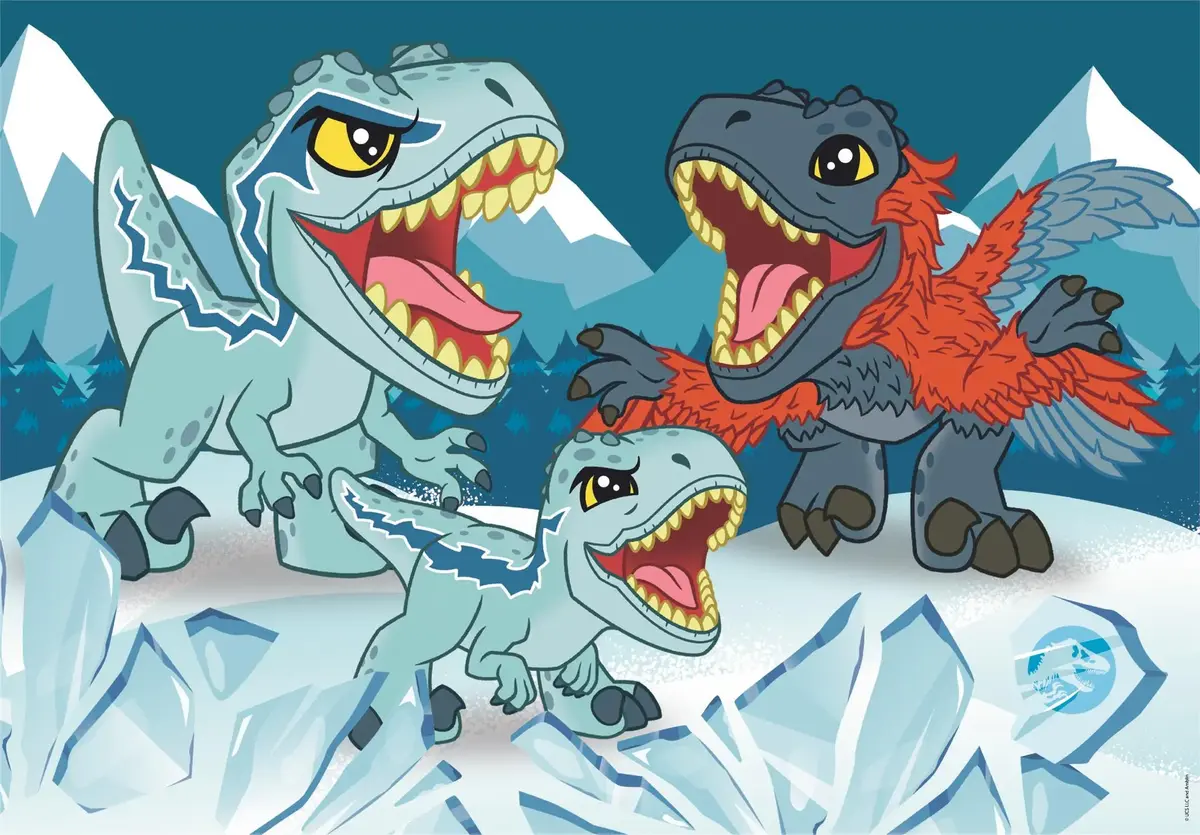 Clementoni Jurassic World SuperColor puzle 24810 Photo 3
