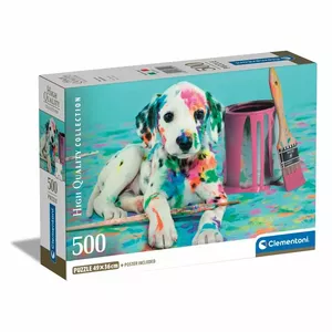 Пазл Clementoni High Quality Collection — The Funny Dalmatian, 500 элементов, 490×360 мм