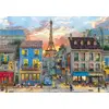 Puzle 1000 gab. Clementoni — Street of Paris Photo 2