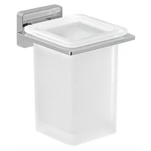 Toothbrush Glass Sourcing Atena 4410 — Wall/Counter Cup for Bathroom