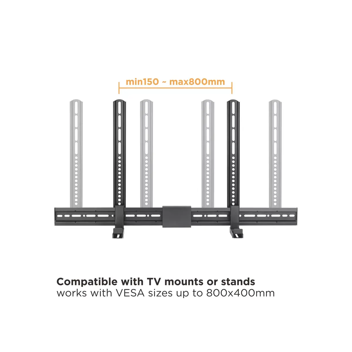 Skaņas joslas stiprinājums Equip Universal Soundbar Mount Photo 5