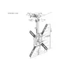 Equip 23"-55" Ceiling Mount TV Bracket Photo 10