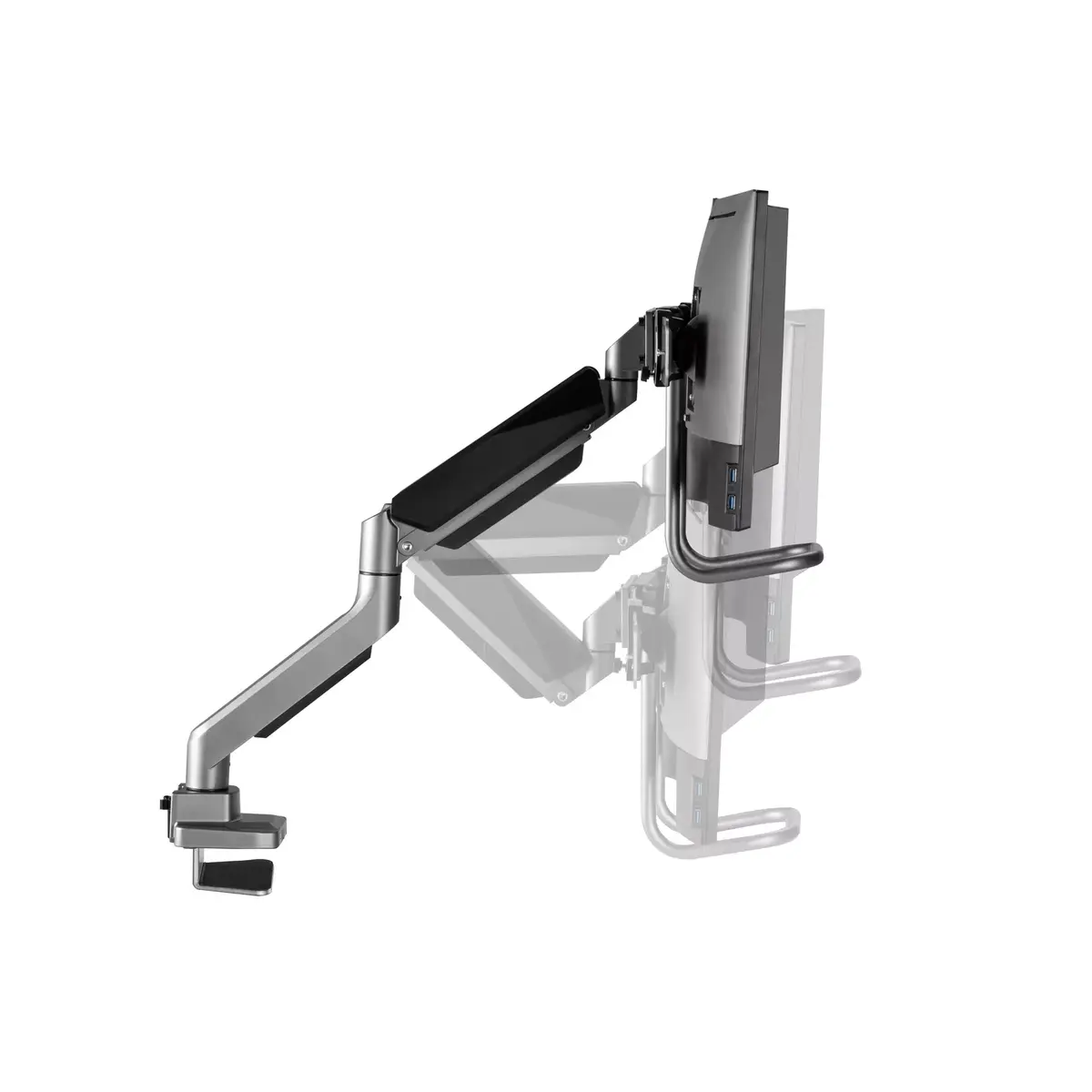 Dual Monitor Desk Mount Bracket Equip 650161 Photo 6