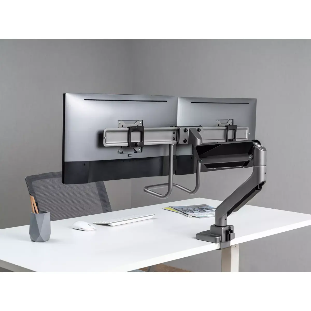 Dual Monitor Desk Mount Bracket Equip 650161 Photo 9