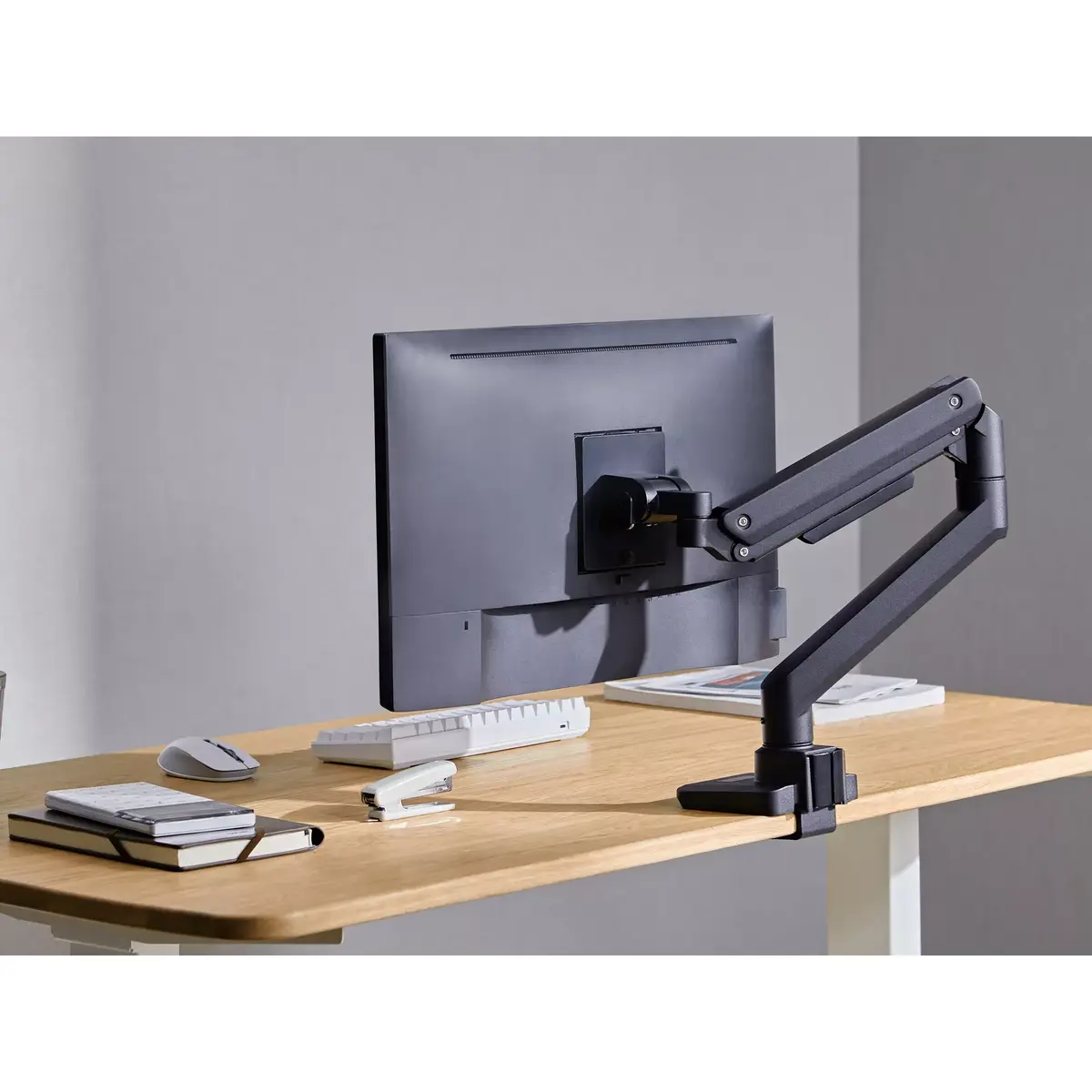 Monitor Desk Mount Bracket Equip 17"-49" Heavy-Duty Photo 9