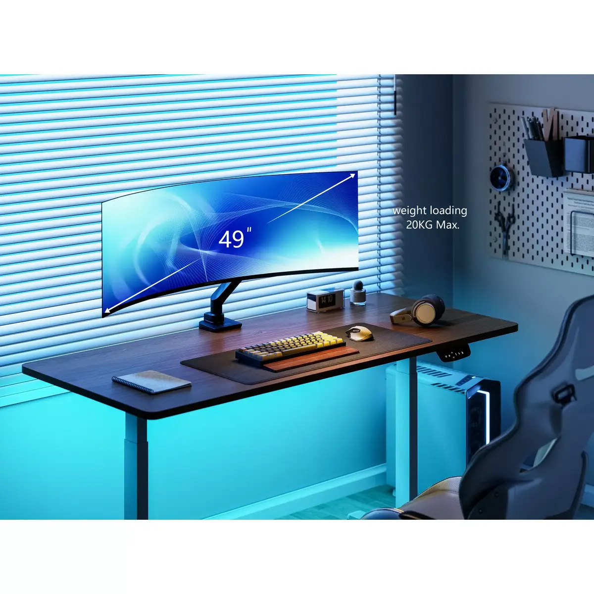Monitor Desk Mount Bracket Equip 17"-49" Heavy-Duty Photo 10