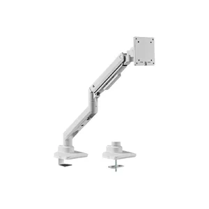 Monitor Desk Mount Bracket Equip 17"-49" Heavy-Duty White