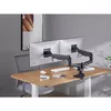 Dual Monitor Desk Mount Bracket Equip 17"-35" Photo 7