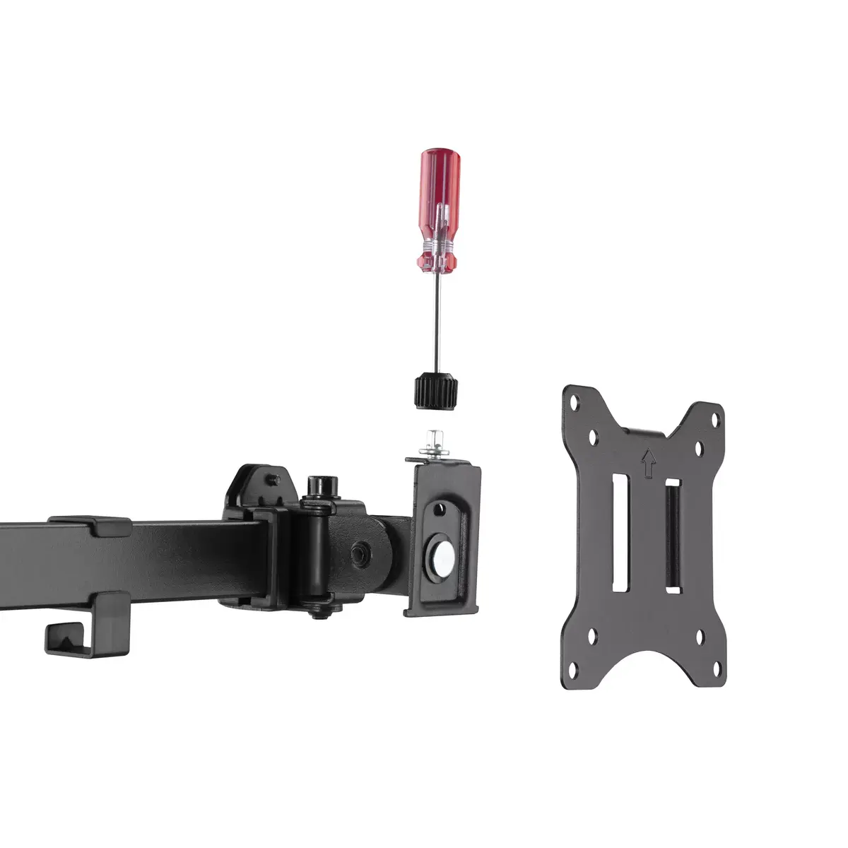 Triple Monitor Desk Mount Equip 17"-32" Photo 5