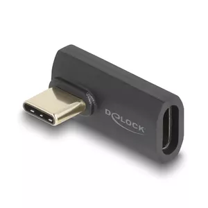 DeLOCK USB Adapter 40 Gbps USB Type-C PD 3.1 240 W male to female angled left/right 8K 60 Hz
