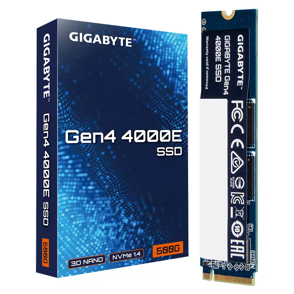 SSD GIGABYTE 500 ГБ Gen4 4000E Photo 5