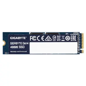GIGABYTE Gen4 4000E 500 GB M.2 PCI Express 4.0 NVMe 3D NAND SSD dators diskdzinis ar 3600 MB/s nolasīšanas un 3000 MB/s rakstīšanas ātrumu