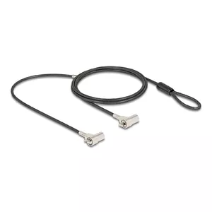 Cable Lock Navilock 20935 Black Silver 1.8m