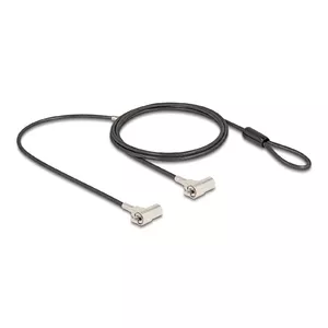 Cable Lock Navilock 20934 Black Silver 1.8m Key Lock