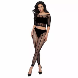 Топ и леггинсы CHILIROSE S/M Черный CR 4647