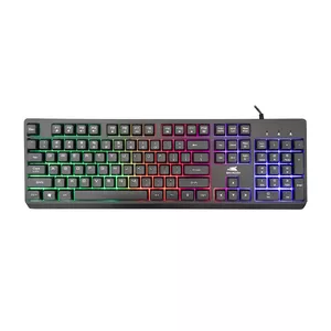 Baracuda Starfish Black tastatūra (modelis STARFISH) — kompakta, ASV izkārtojums