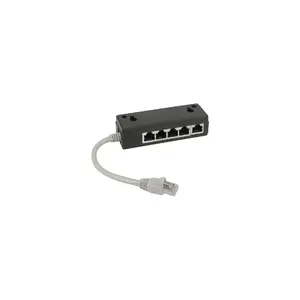 InLine ISDN сплиттер 5x RJ45 female 15см кабель с терминальными резисторами