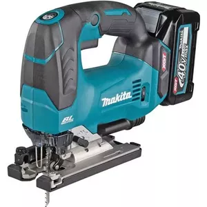 Bezvadu mānīga zāģa Makita JV002GZ 40 V — mānīgas svārstības, zils/melns