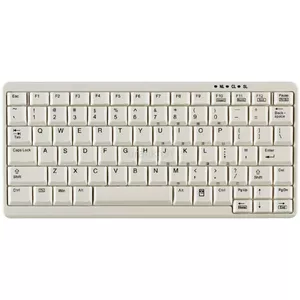 Active Key AK-4100 Keyboard USB QWERTY English White Mini Wired 82 Keys