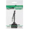 InLine ISDN splitter 1x RJ45 M / 2x RJ45 F Photo 2