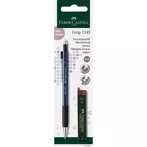 Mehāniskā zīmuļa Faber-Castell Grip 1345 B Daudzkrāsains 2 gab.