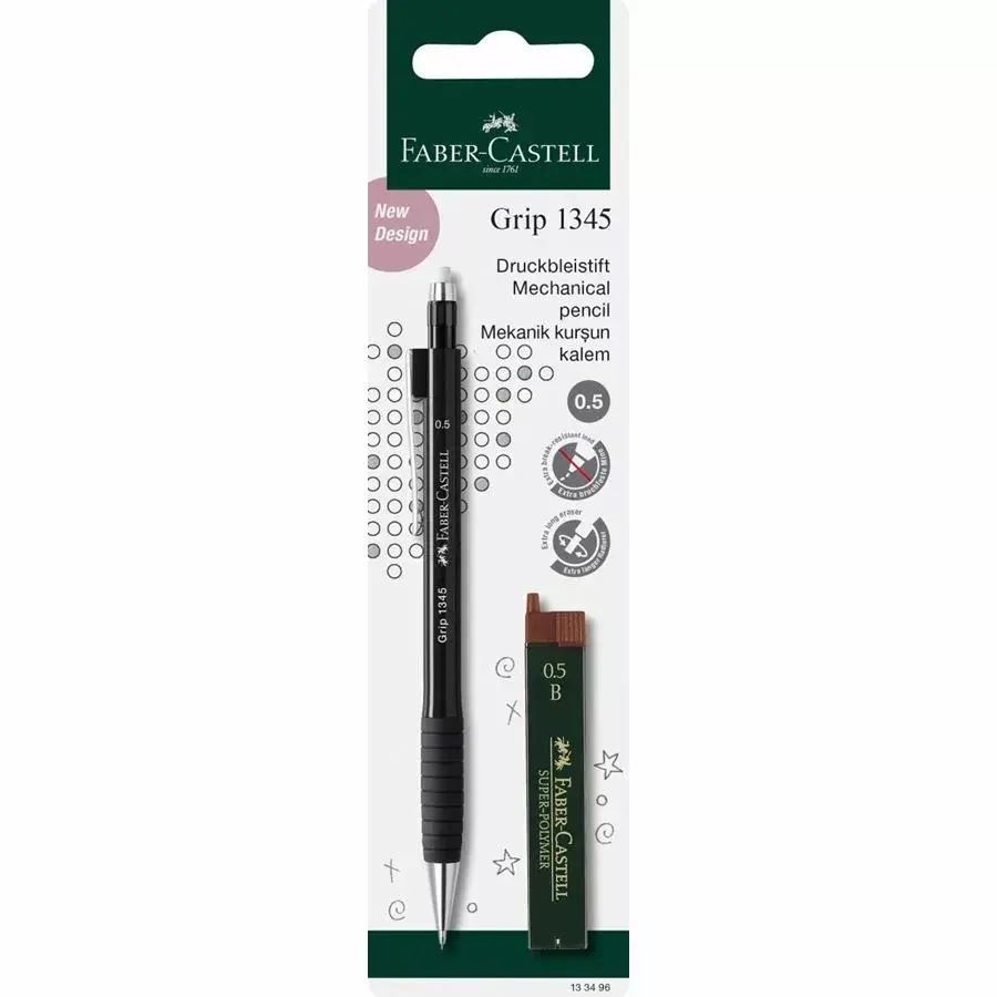 Mehāniskā zīmuļa Faber-Castell Grip 1345 Photo 4