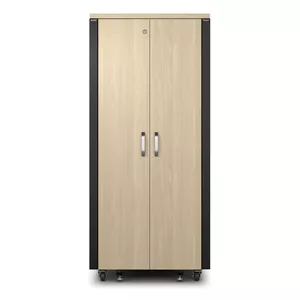 Freestanding rack APC AR4032IA 32U, max load 1500 kg, maple/black