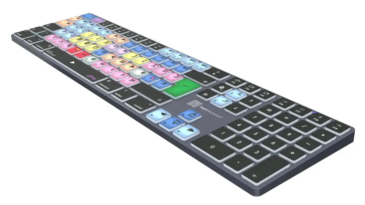 LogicKeyboard LKB-MCOM4-TM Bluetooth pilna izmēra tastatūra Photo 5