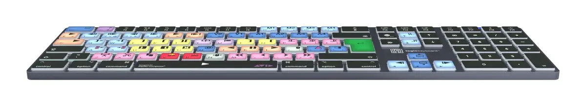 LogicKeyboard LKB-MCOM4-TM Bluetooth pilna izmēra tastatūra Photo 6