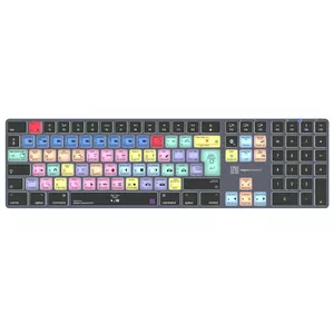 Logickeyboard LKB-PPROCC-TM-UK Keyboard Office Bluetooth QWERTY English Full-size