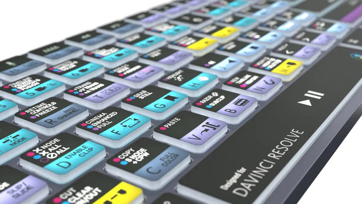 LogicKeyboard Davinci Resolve 18 Titan DE