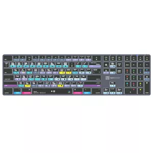 Клавиатура Logickeyboard LKB-RESB-TM-UK Office Bluetooth QWERTY Серый Титан