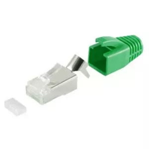 Vadu savienotājs RJ-45 ShiverPeaks BS72067-10G Zaļš Metālisks