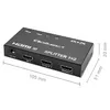 HDMI dalītājs QOLTEC 2 izvadi 4Kx2K Photo 3